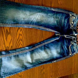 Worn 2-3 times .Size 27. Rock Revival Brand jeans